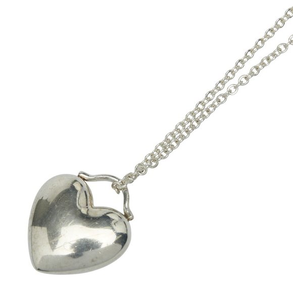 Tiffany & Co. Heart Motif Necklace in 925 Sterling Silver for Women